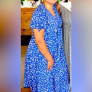 Long summer dress XL